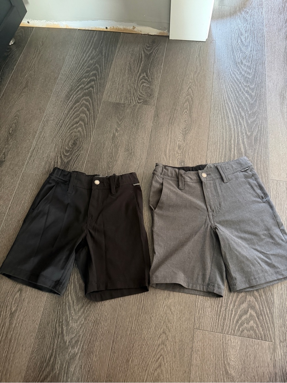 Volcom boys Black and Gray Shorts
